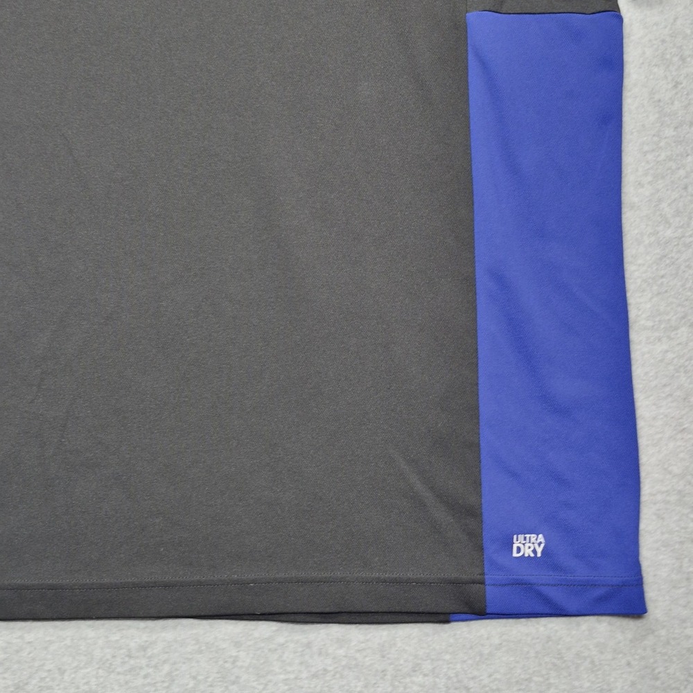 Lacoste Sport Polo Shirt Mens XL Black Blue White Colorblock Performance - Picture 16 of 16